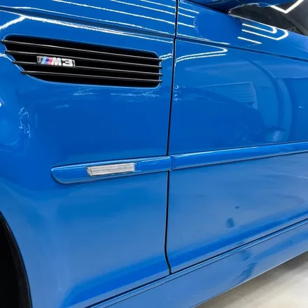 일산랩핑 전문점 BMW E46 M3 라구나블루 전체랩핑 / 고양시 사리현동