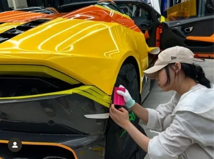 람보르기니우라칸스파이더전체랩핑 전문점 카블링 에서 시공받기 / 고양시 사리현동