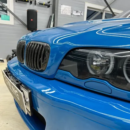 일산랩핑 전문점 BMW E46 M3 라구나블루 전체랩핑 / 고양시 사리현동