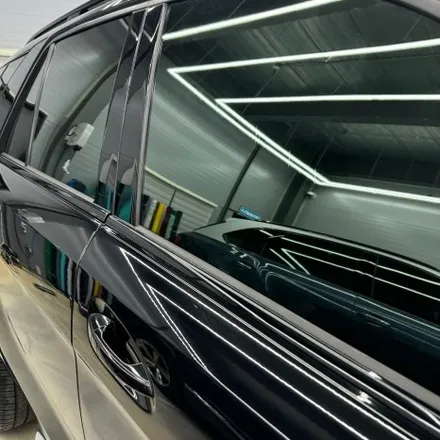 일산벤츠GLE63 AMG 고광택블랙전체랩핑 시공 / 고양시 사리현동