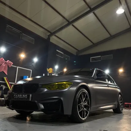 일산(카블링) 자동차 일산랩핑 BMW 320d 차량 / 고양시 사리현동
