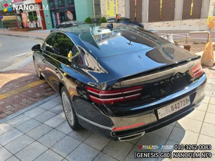 안양썬팅 의왕썬팅 카카오파츠에서 나노필름으로 제네시스 G80 시공 하기