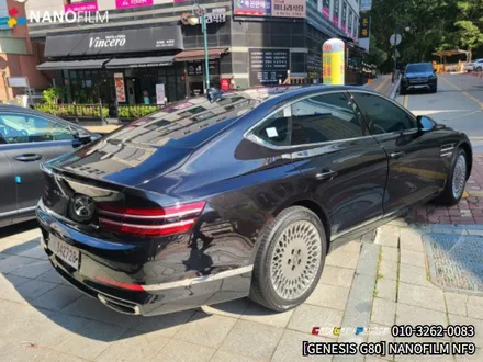 안양썬팅 의왕썬팅 카카오파츠에서 나노필름으로 제네시스 G80 시공 하기