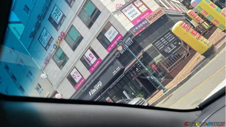 의왕 안양 자동차 썬팅 추천 카카오파츠, 티볼리 자동차 썬팅 나노필름 시공.