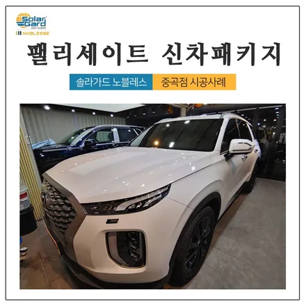 팰리세이드 테크화이트크림 신차패키지 기본에 충실하게 시공! / 광진구 중곡동
