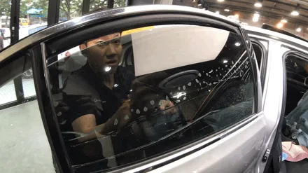 여름철! 뜨거워지기 전에 썬팅 재시공하시죠~(렉서스 ES350) / 광진구 중곡동