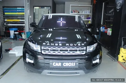 광명 차량랩핑제거, 레인지로버 이보크 루프스킨 제거 / 경기 광명