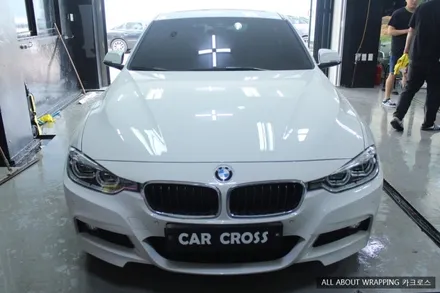 BMW 320i 루프스킨 및 사이드미러 포인트랩핑 / 경기 광명