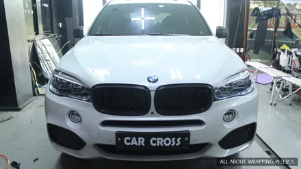 광명랩핑, BMW x5 루프스킨 및 사이드데칼 시공후기 / 경기 광명