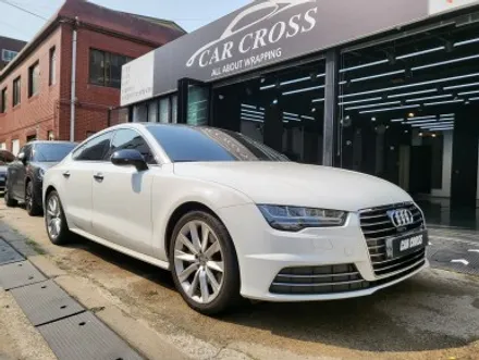 아우디 A7 랩핑도 제거도 원스톱 자동차랩핑점 카크로스 / 광명, 안양, 시흥