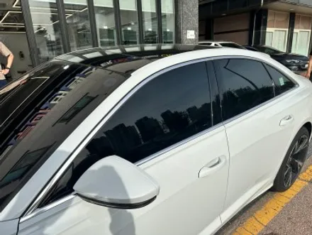 아우디 A6 블랙 화이트 클롬 딜리트+필수 PPF / 광명, 안양, 시흥