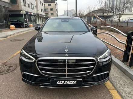 벤츠 W223 S450, 고광택 판타지 그린 전체 랩핑으로 유니크함을! / 경기 광명