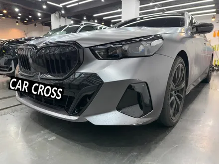 BMW 5시리즈 G60 앞범퍼 사고 후, 랩핑 재시공 후기! / 경기 광명