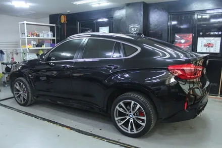 BMW X6 윈도우크롬과 루프렉 랩핑! / 경기 광명