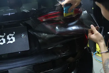 BMW X6 스모그 그레이 라이트 톤다운 필름 시공! / 경기 광명