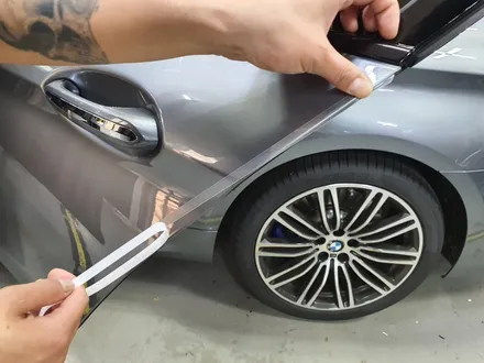 BMW 530d 윈도우크롬 랩핑하기! PPF와 함께 원스톱! / 광명, 안양, 시흥