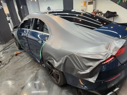 벤츠 CLA 무광다크그레이 전체랩핑 무광의 포스는 다르다! / 광명, 안양, 시흥