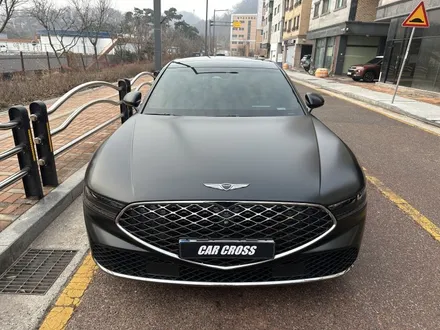 제네시스 G90, 사고 차량 랩핑 재시공도 깔끔하게 마무리! / 경기 광명