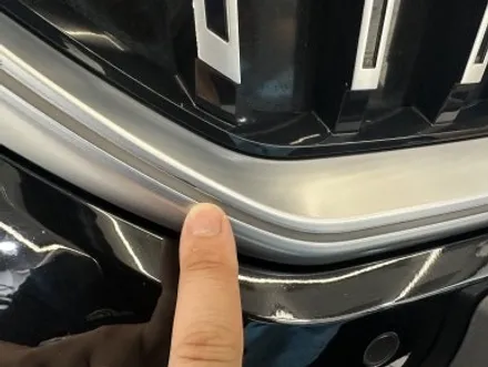 BMW G60 카본블랙 잘못된 그릴랩핑 재시공 / 경기 광명