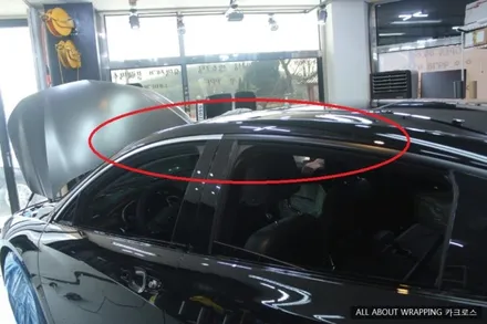 자동차랩핑전문점 카크로스 말리부 전체랩핑 시공 / 경기 광명