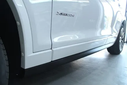 BMW X3 카본 포인트랩핑, 사이드스커트 랩핑 시공후기 / 경기 광명