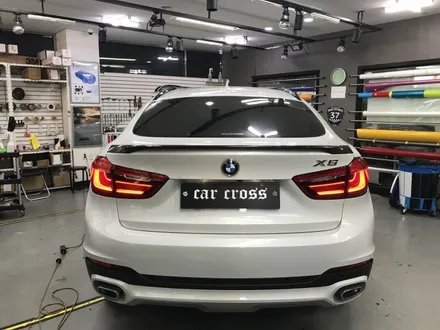 BMW X6 루프렉 및 윈도우크롬 랩핑 / 경기 광명