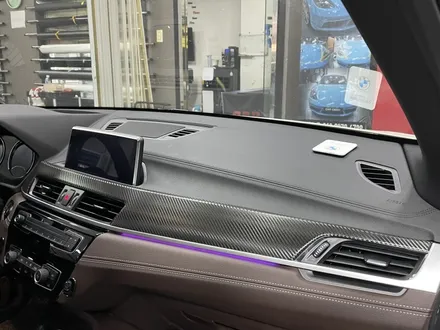 BMW X1 실내 카본 랩핑 [ 강남카크로스 ] [ 광명카크로스 ] / 광명, 안양, 시흥