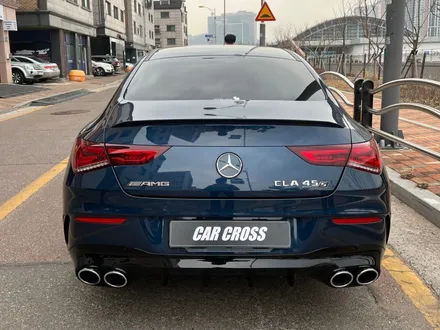 메르세데스 벤츠AMG CLA45 S 윈도우크롬 라인 랩핑시공 -카크로스- / 광명, 안양, 시흥