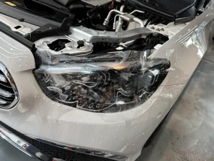 벤츠 E클래스 스톰그레이 전체랩핑 시공효과는? / 광명, 안양, 시흥