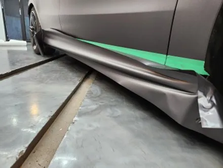 벤츠 CLA 무광다크그레이 전체랩핑 무광의 포스는 다르다! / 광명, 안양, 시흥