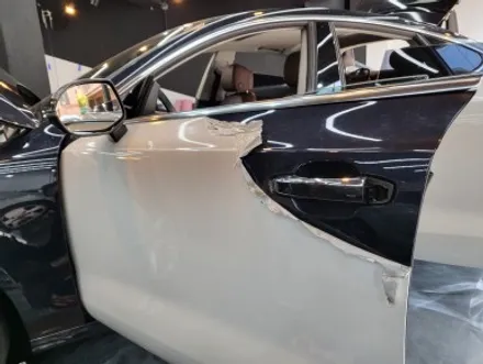 아우디 A7 랩핑도 제거도 원스톱 자동차랩핑점 카크로스 / 광명, 안양, 시흥