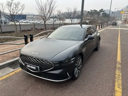 제네시스 G90, 사고 차량 랩핑 재시공도 깔끔하게 마무리! / 경기 광명