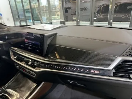 BMW X5 유광카본 실내랩핑 및 그릴랩핑 / 경기 광명