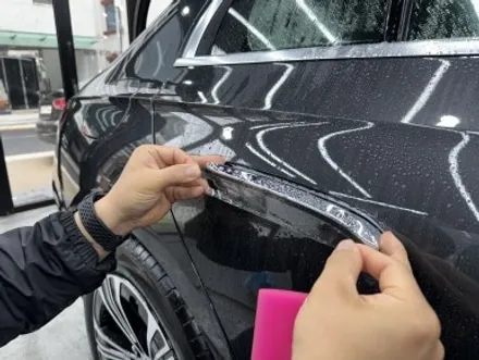 벤츠 E200 W214 본넷생활보호패키지 PPF 시공 후기! / 경기 광명