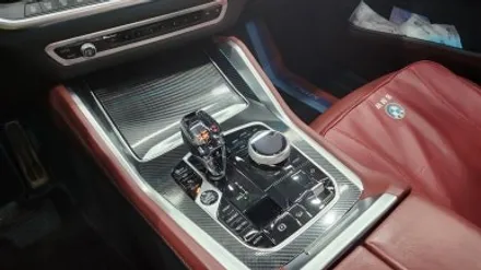 BMW X6 리얼카본 실내랩핑 재시공! / 경기 광명