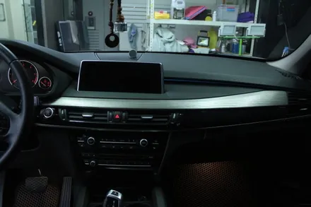 BMW X5 리얼우드 실내랩핑 시공후기 / 경기 광명