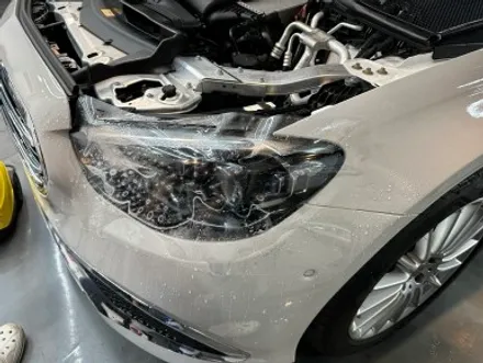 벤츠 E클래스 스톰그레이 전체랩핑 시공효과는? / 광명, 안양, 시흥