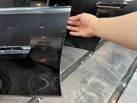 벤츠 W214 E300 그라파이트그레이 메탈릭 본넷패키지 PPF로 보호! / 경기 광명