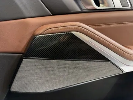 BMW X5 유광카본 실내랩핑 및 그릴랩핑 / 경기 광명