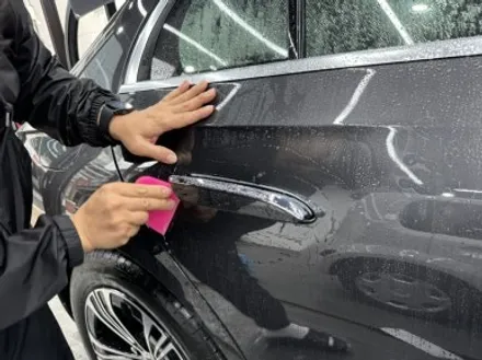 벤츠 E200 W214 본넷생활보호패키지 PPF 시공 후기! / 경기 광명