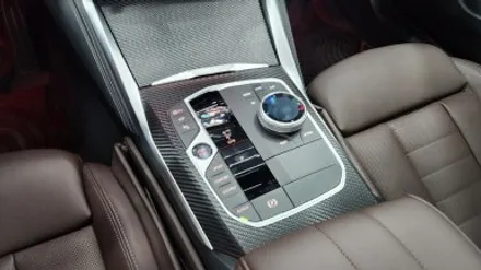 실내랩핑전문점 BMW I4 반무광 카본랩핑 / 경기 광명