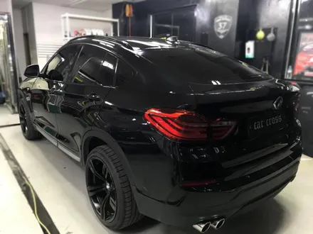 BMW X4 튜닝? 루프렉 및 윈도우크롬 랩핑 / 경기 광명