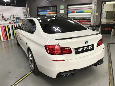 BMW 528i 루프스킨 및 사이드데칼 자동차 랩핑 진리! / 경기 광명