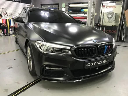 BMW G30 520D(리콜대상아님) 사틴블랙 전체랩핑 포인트! / 경기 광명