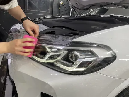 BMW iX3 실내랩핑+PPF 시공 - 카크로스 - / 광명, 안양, 시흥