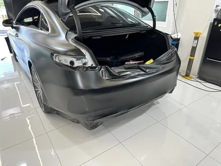 벤츠 E450쿠페 사틴블랙 전체랩핑 / 광명, 안양, 시흥