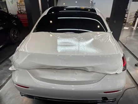 벤츠 E클래스 스톰그레이 전체랩핑 시공효과는? / 광명, 안양, 시흥