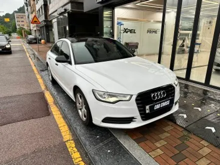 아우디 A6 유광화이트 전체랩핑 후, 신차 뽑았어? / 광명, 안양, 시흥