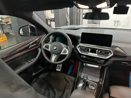 BMW X4 리얼유광카본 실내랩핑 엄청나다! / 광명, 안양, 시흥