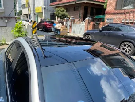 벤츠 C200 블랙PPF 루프스킨시공(포인팅 및 실내랩핑)